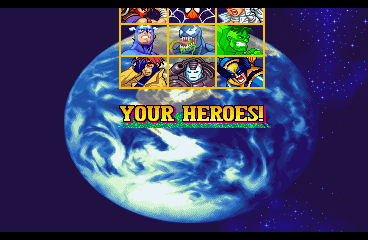 Marvel vs. Capcom - Clash of Super Heroes - EX Edition (Japan) background