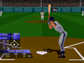 3D Baseball background