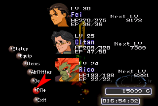 Xenogears (Disc 1) background
