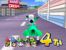 Bomberman Fantasy Race background